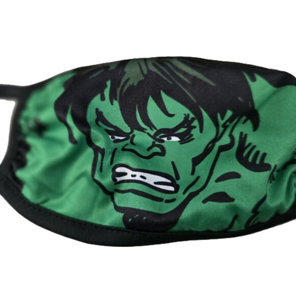 Iron Man and Hulk Face Mask 3 Pack Cloth Reusable Washable Marvel Comics NEW - Picture 8 of 8